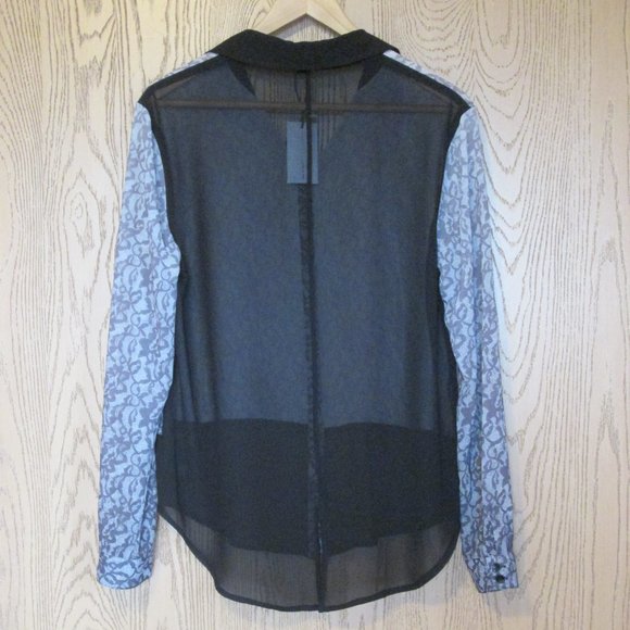 SANCTUARY SHEER TUNIC BLOUSE - Picture 3 of 12